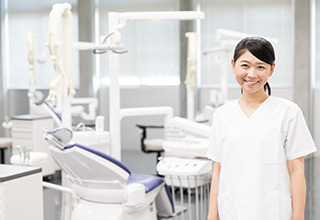 担当制の歯科衛生士があなたの口腔環境をサポート